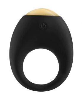 ECLIPSE Anillo vibrador con 7 modos, led multicolor y usb recargable