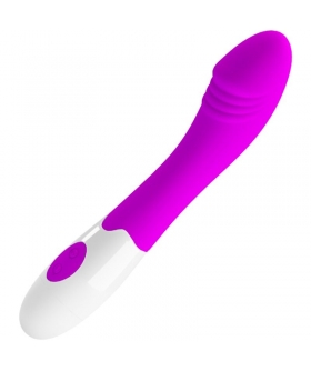 ELEMENTAL PINK Vibromasseur en silicone, 30 modes pour stimuler le point G