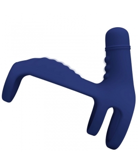 TITAN GRIP Cabestrillo vibratorio: se ajusta al pene, 10 modos vibración