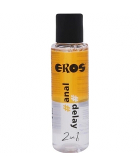 EROS ANAL DELAY 2 EN 1 Lubricante anal 2 en 1, relaja y lubrica, base agua