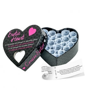 EROTIC HEART Vinte e uma aventuras sensuais para o prazer mútuo