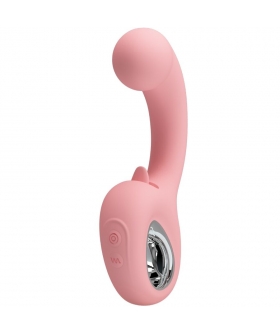 ERYNNYES Massager vibrant et effet léchant, en silicone médicale, rechargeable par USB