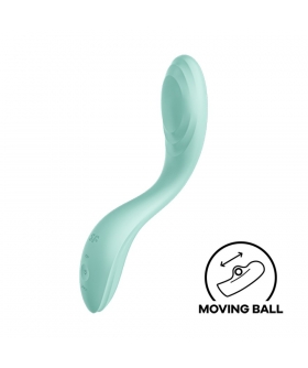 SATISFYER RRROLLING PLEASURE Vibrador ponto g com bola giratória, 12 funções.