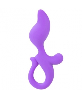 SCORPION ROXO Estimulador versátil, silicone macia, ideal para várias zonas