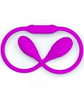 DREAM LOVER'S UNISEX Vibrazione doppio flessibile con 12 modalità vibranti