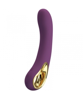 ETHAN VIBRADOR RECARGABLE LILA Vibromasseur pretty love, 12 modes, contrôlable par application