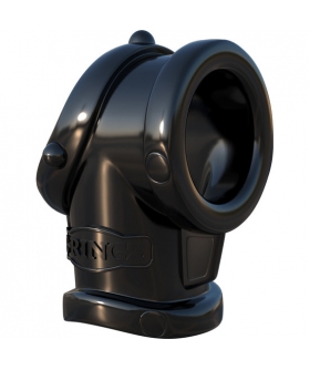FANTASY C-RINGZ BLACK Anillos para mejor rendimiento y placer con diseño único