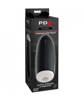 FAP-O-MATIC Masturbador con succión intermitente, 10 modos, recargable