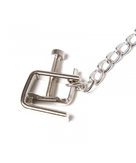 PINZAS CLAMPS Pinze per capezzoli con catena metallica provocante