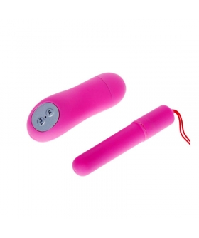 FIRE BUNNY Bala vibradora con 20 funciones y control remoto