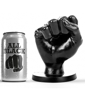 FIST HAND Plug anal em forma de punho para fisting, em PVC preto