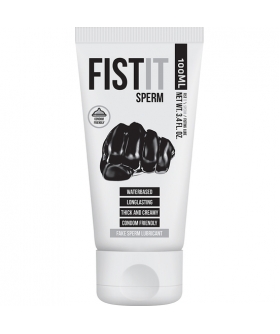 FIST IT - SPERM Lubricante denso de base acuosa para fisting, falso esperma