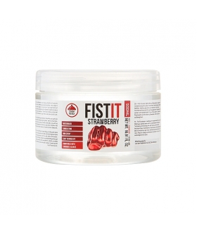 FISTIT STRAWBERRY Lubricante acuoso extra grueso, aroma fresa, compatible