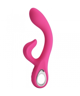 FRITZ Vibrador de conejo: 12 vibraciones, recargable, silicona suave