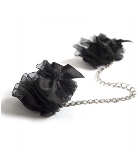 FROU FROU Gioco di manette elegante in organza e raso per momenti bollenti di bondage