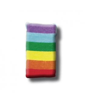 FUNDA PARA EL MOVIL étui mobile aux couleurs du drapeau lgbt+