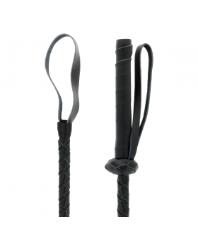 FUSTA  LEATHER-TIPPED Chicote fetichista em pele para jogos íntimos