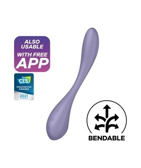 SATISFYER G-SPOT FLEX 5 Vibromasseur conçu pour stimuler le point g.