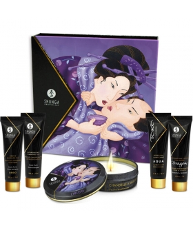 GEISHA'S SECRET COLLECTION Kit de cosmética erótica para masajes sensuales