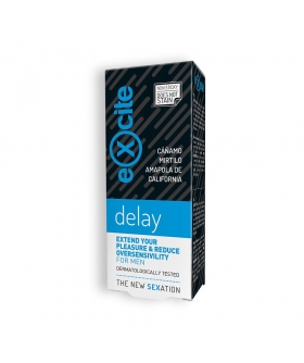 EXCITE MAN DELAY Gel para prolongar sexo com sensação fresca