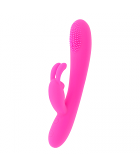 GINO Vibrador recargable, 7 vibraciones, USB, ergonómico, seguro