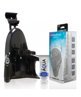 PACK TORQUE ICE Masturbador compacto, realista, automatizado, resistente al agua