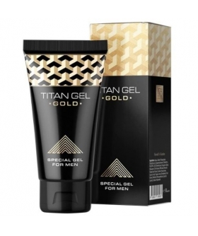 TITAN GOLD Gel erótico masculino: mejora erecciones y aumenta tamaño