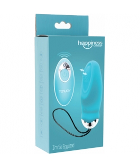 I'M SO EGGCITED Huevo vibrador con estimulación por pulsación interna