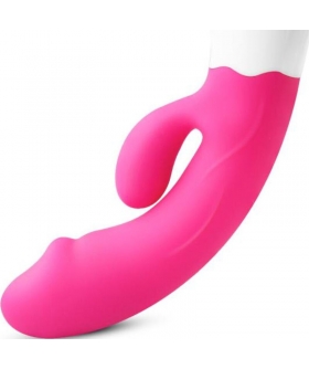 HAPPY Vibrador con 36 patrones, silicona suave, color vibrante