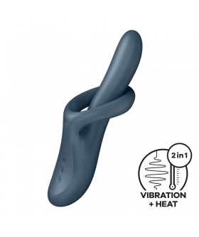 HEAT FLEX 4 Vibrador con función calor, rotación y 12 modos de vibración