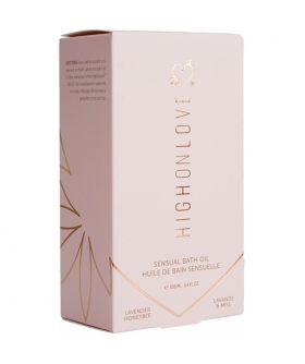 HIGH ON LOVE Aceite de baño lujoso y sensual. ¡disfruta!