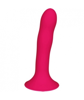 HITSENS 4 Dildo en silicone rose à double densité