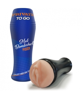 HOT BOMBSHELL TO GO Masturbateur réaliste vagin