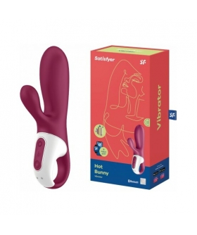 SATISFYER HOT BUNNY Conejito vibrador doble estimulación con función de calor