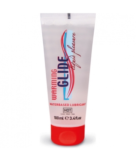 HOT GLIDE Lubrificante hot™ warming glide com efeito de calor 100ml