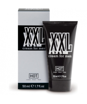 HOT XXL MEN Creme de massagem para homem que contribui para uma ereção potente.