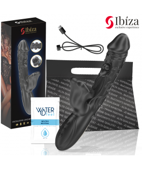 CLÍTORIS IBIZA Vibrador con bolita de movimiento y boca para el clítoris