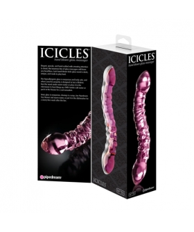 ICICLES Nº55 Massaggiatore in vetro: design elegante, sicuro e innovativo