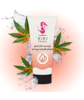 GEL DESLIZANTE SLIPPERY GEL Lubricante vegano con efecto calor y sabor cannabis