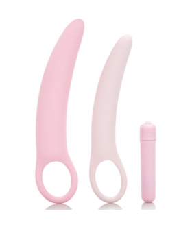 INSPIRE DILATOR SET Kit de dilatadores en silicona con vibrador para relajación