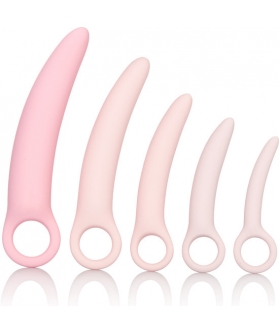 INSPIRE SILICONE DILATOR Conjunto de 5 dilatadores vaginales de silicona médica