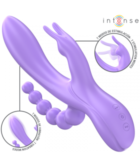 MIKO TRIPLE Vibrador rabbit e estimulação anal