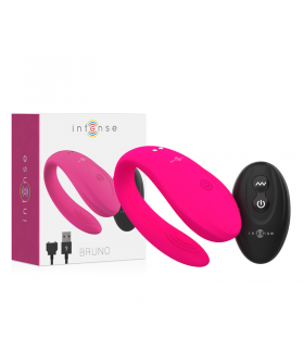 INTENSE BRUNO Vibromasseur pour les couples, stimule le clitoris et le point g