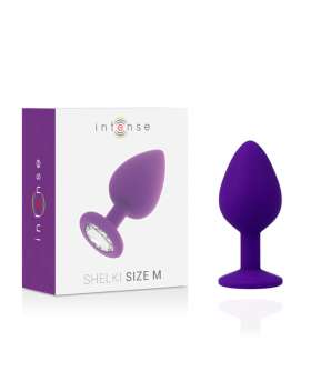 SHELKI M Plug anal de luxo intese toys: experiência anal intensa