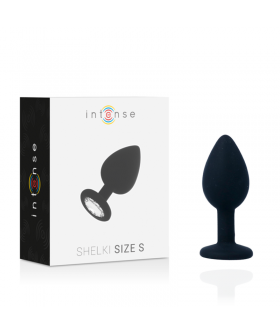 SHELKI S Plug anal de silicone para prazer anal