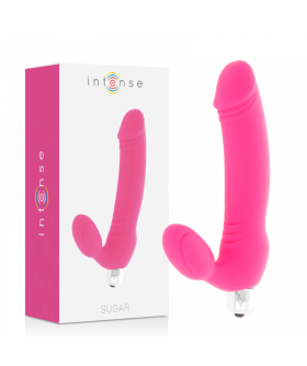 SUGAR INTENSE Vibromasseur en silicone avec stimulation double