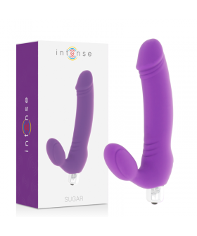 SUGAR INTENSE Vibromasseur en silicone avec stimulation double