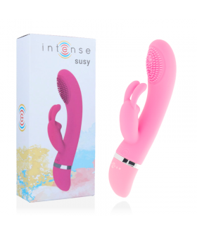 VIBRADOR SUSY Vibromasseur rabbit flexible avec 7 modes de vibrations