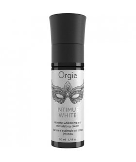 INTIMUS WHITE Crema con aceites vegetales, ideal para masajes tántricos