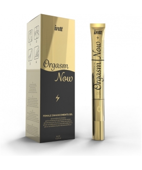 INTT ORGASM NOW Lubrifiants - gel stimulant vaginal intense avec applicateur vibrant